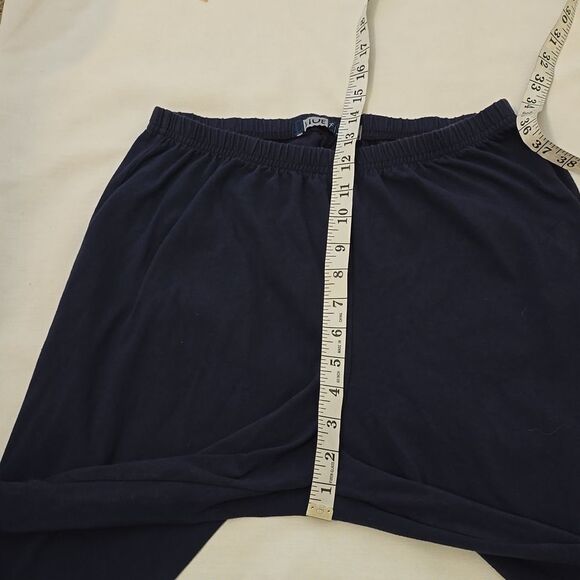 Blue Fish Wide Leg Lagenlook Pants - Navy - Picture 4 of 9